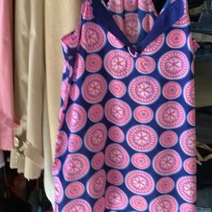 Mud‎ Pie Pink and Blue Floral Dress